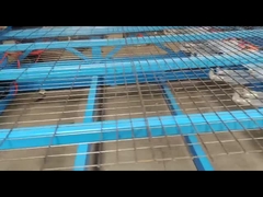 ارتفاع اللف 2.4m حديدية شبكة الأسلاك السعة 300 لفة في اليوم الواحد