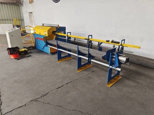 حجم حديد التسليح 3-8mm استقامة الأسلاك والقطع طول آلة 6m